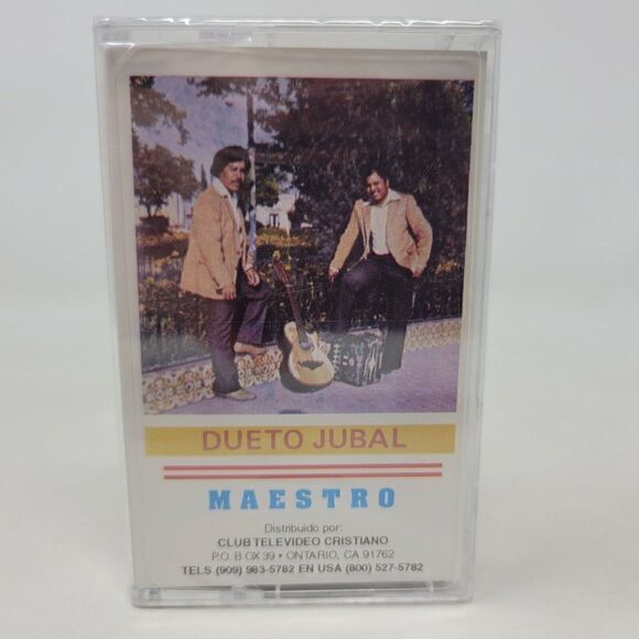 DUETO JUBAL MAESTRO LATIN SPANISH CHRISTIAN CASSETTE TAPE - Picture 1 of 2